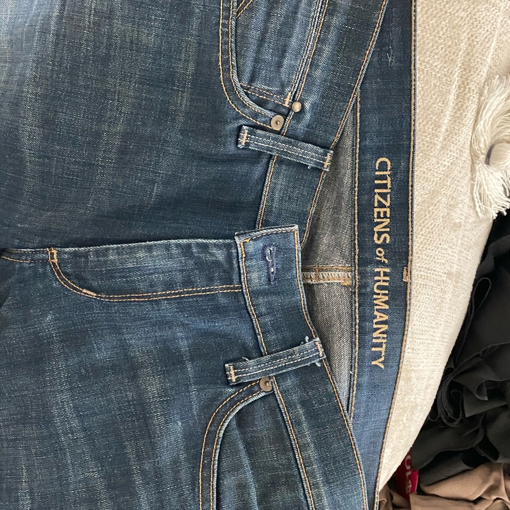 Citizens of Humanity wide leg jeans